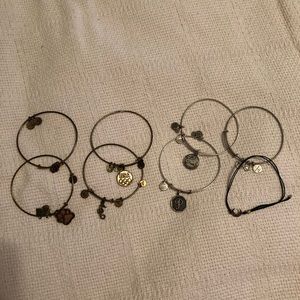 8 Alex and Ani Bracelets
